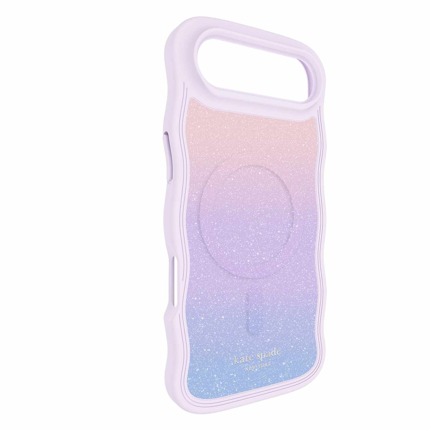 Kate Spade Wavy MagSafe Case Opal Glitter Multi-Color for iPhone Air