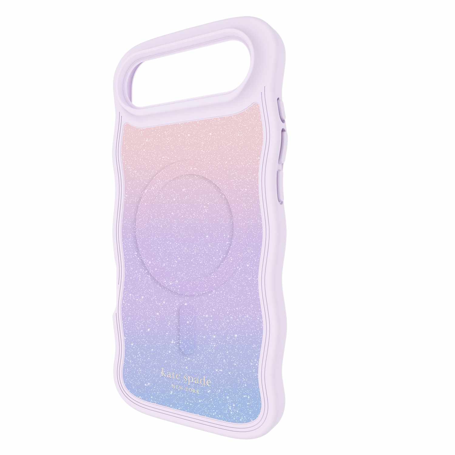 Kate Spade Wavy MagSafe Case Opal Glitter Multi-Color for iPhone Air