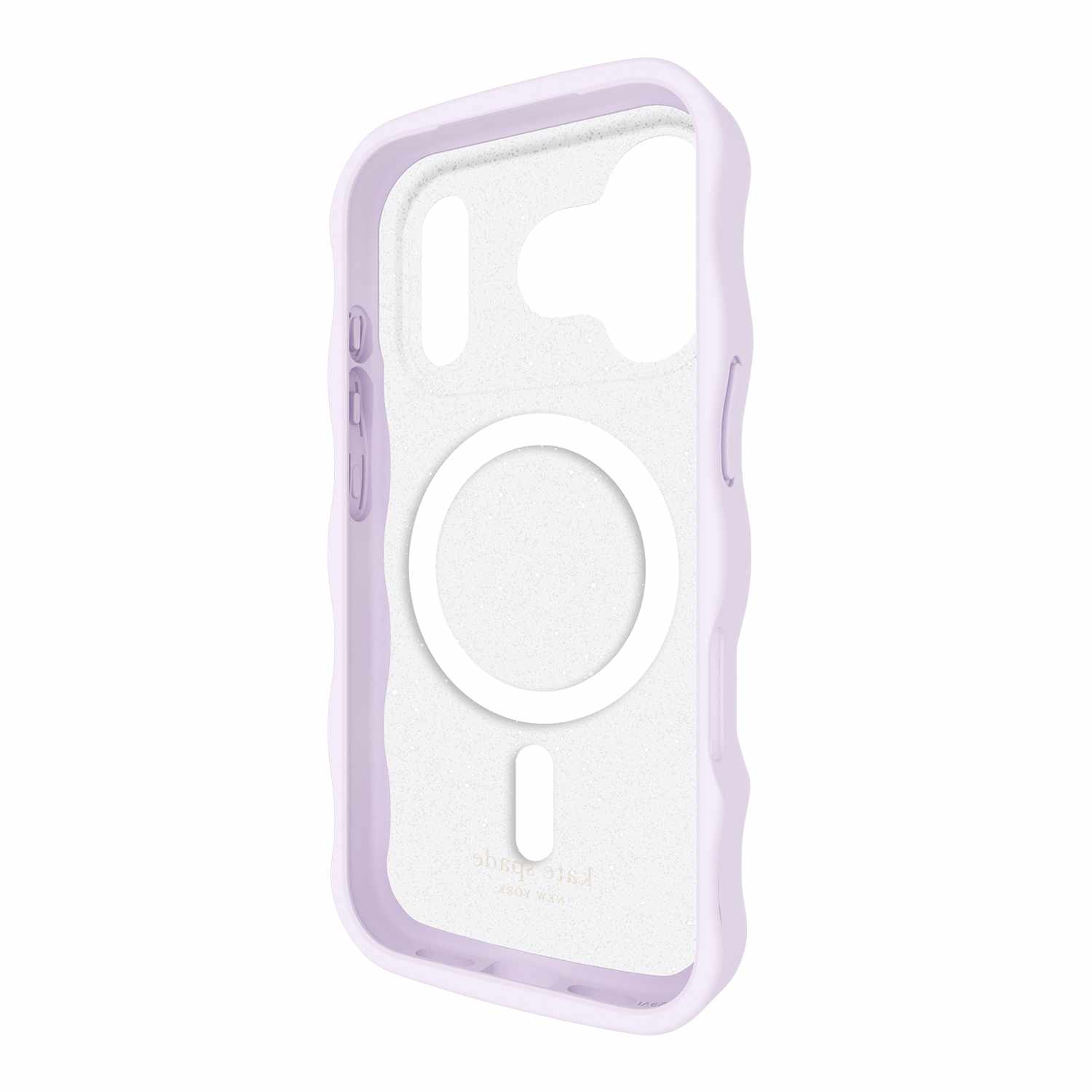 Kate Spade Wavy MagSafe Case Opal Glitter Multi-Color for iPhone 17 Pro
