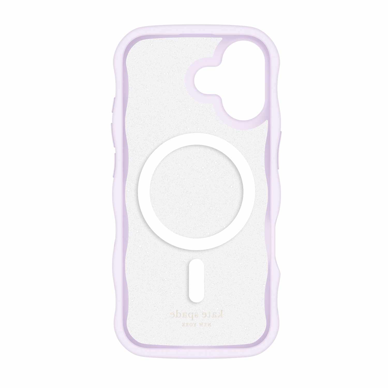 Kate Spade Wavy MagSafe Case Opal Glitter Multi-Color for iPhone 17