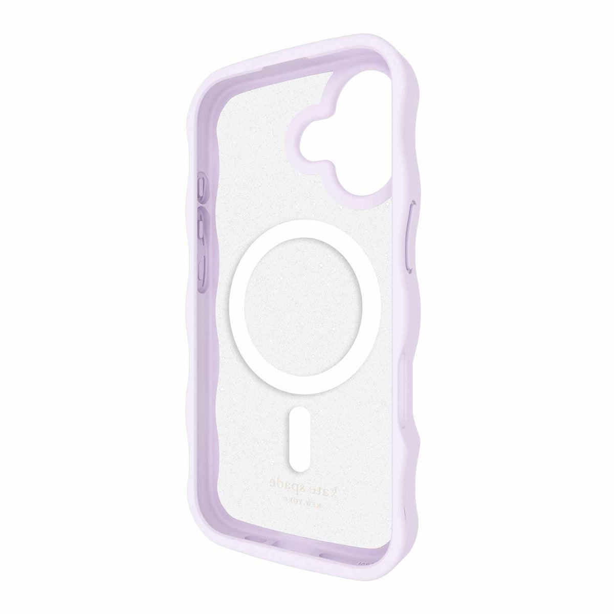 Kate Spade Wavy MagSafe Case Opal Glitter Multi-Color for iPhone 17