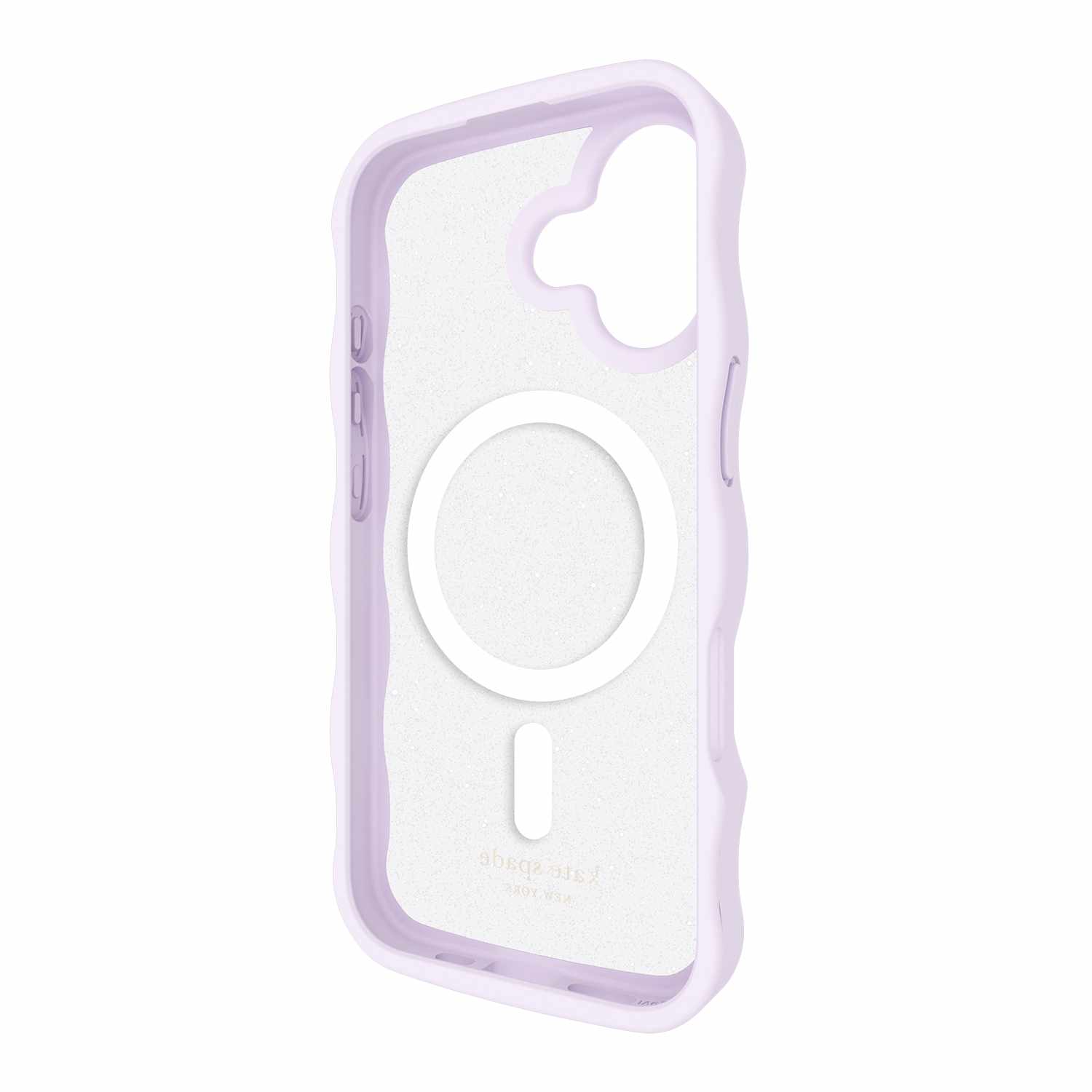 Kate Spade Wavy MagSafe Case Opal Glitter Multi-Color for iPhone 17