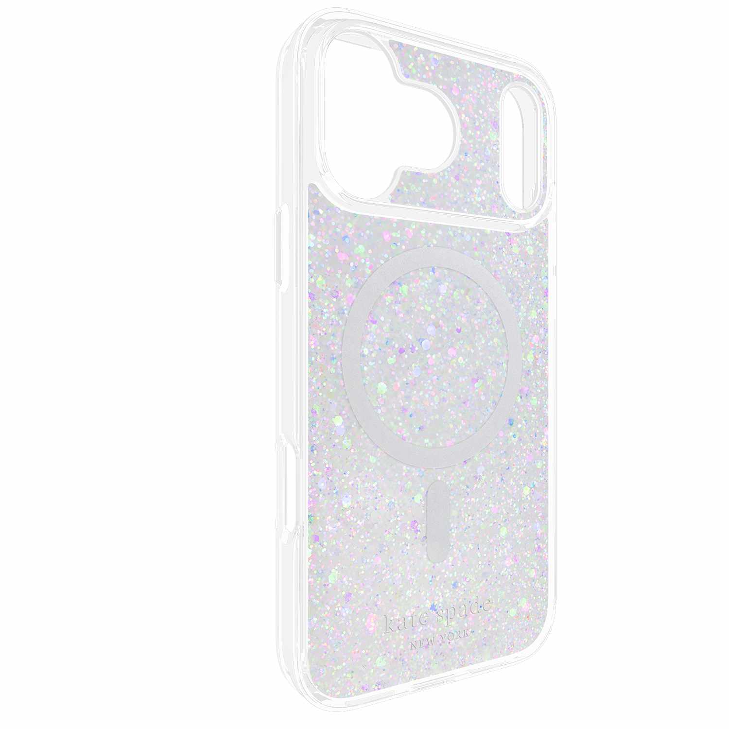 Kate Spade Protective MagSafe Case Chunky Glitter Iridescent Multi-Color for iPhone 17 Pro Max