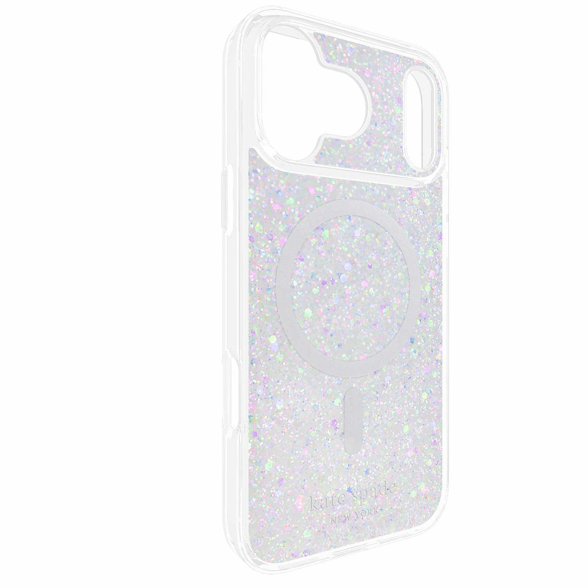 Kate Spade Protective MagSafe Case Chunky Glitter Iridescent Multi-Color for iPhone 17 Pro Max