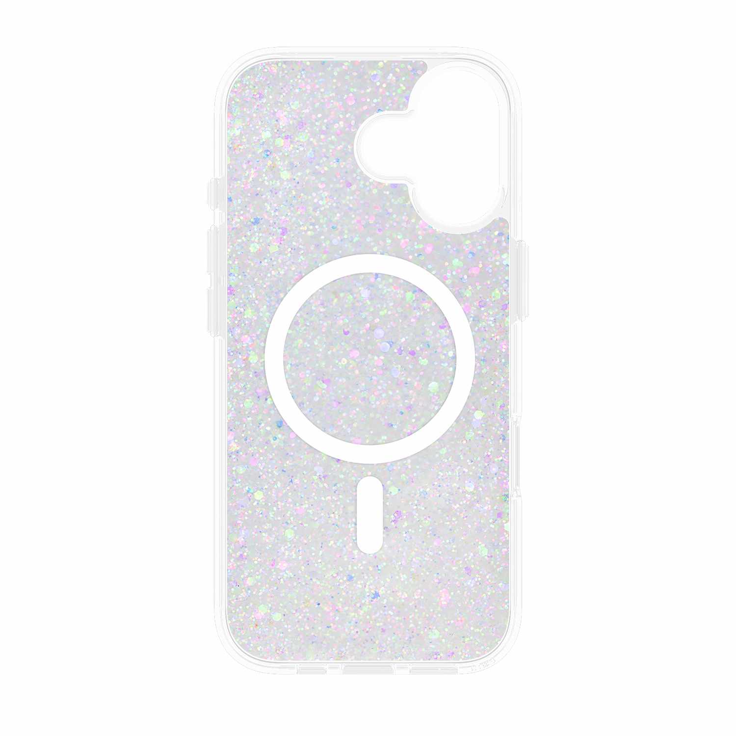 Kate Spade Protective MagSafe Case Chunky Glitter Iridescent Multi-Color for iPhone 17