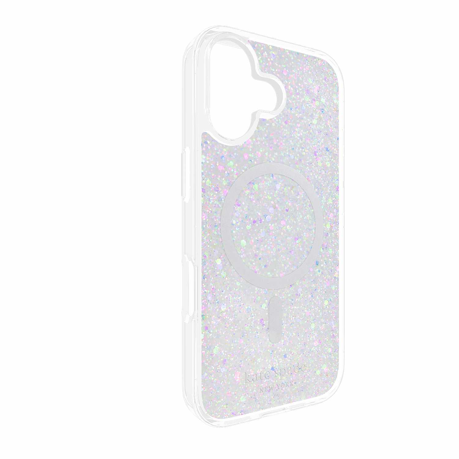 Kate Spade Protective MagSafe Case Chunky Glitter Iridescent Multi-Color for iPhone 17