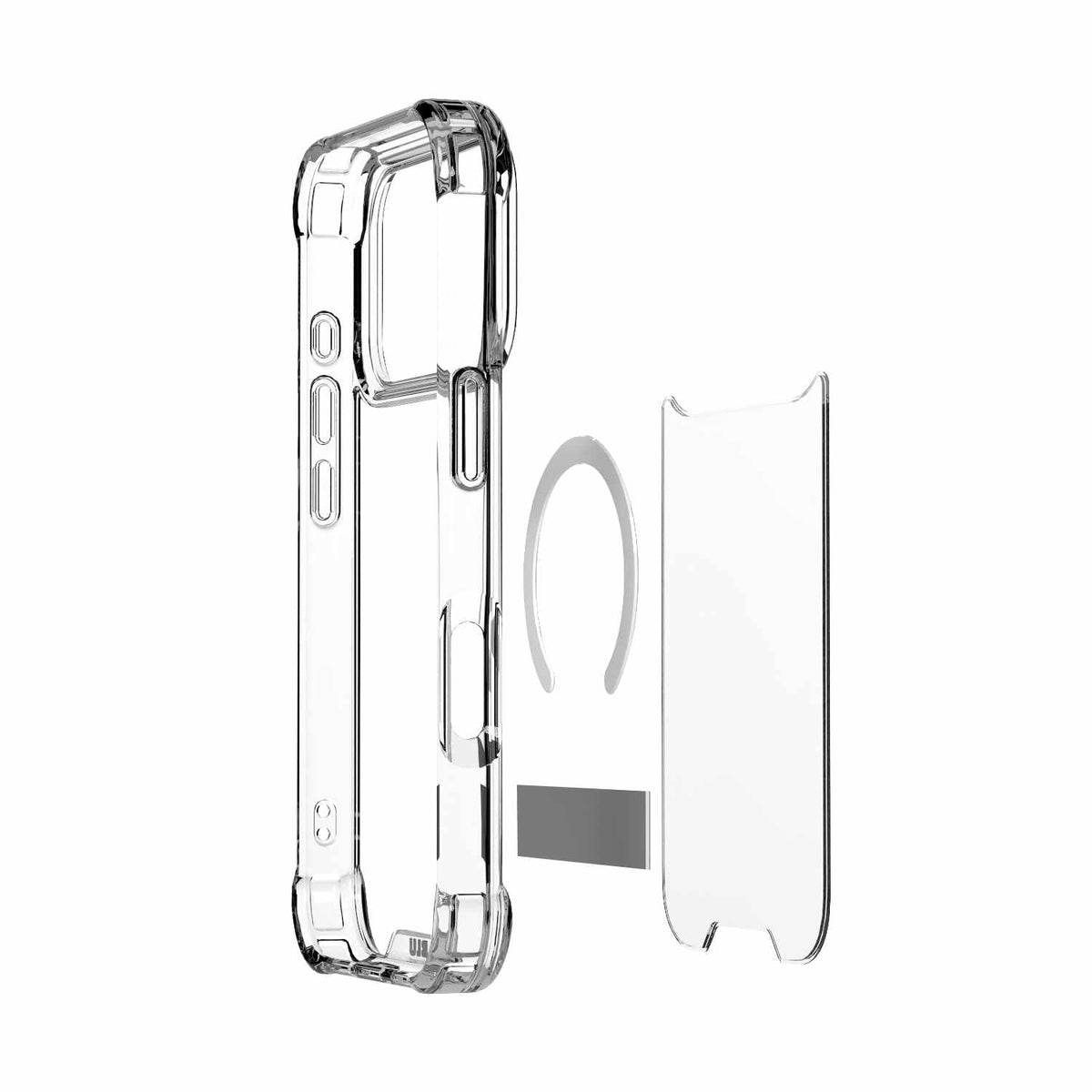 Blu Element DropZone Rugged MagSafe withkickstand Case Clear for iPhone 17 Pro