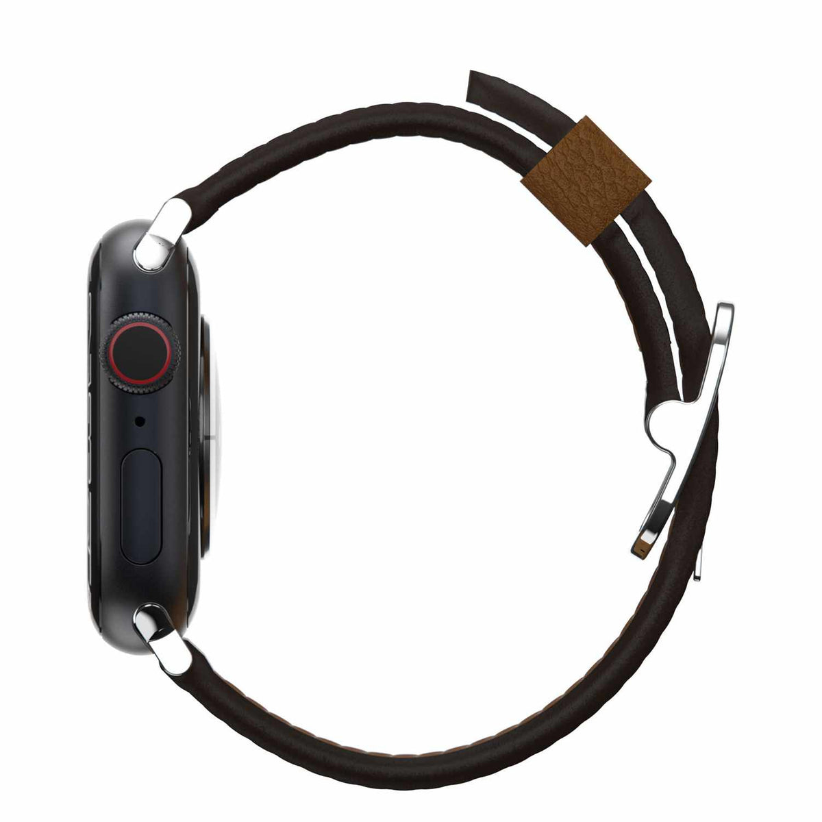 OtterBox Symmetry Cactus Leather Watch Band Rich Adobe for Apple Watch 45/44/42 mm