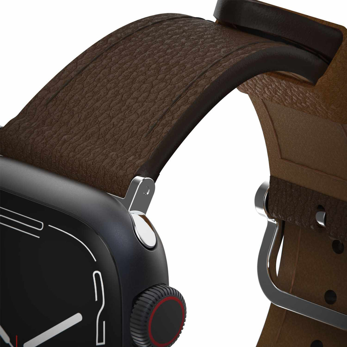 OtterBox Symmetry Cactus Leather Watch Band Rich Adobe for Apple Watch 45/44/42 mm