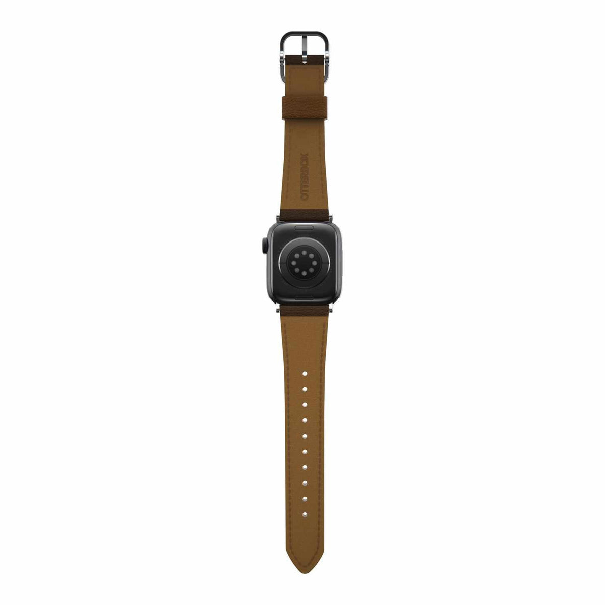 OtterBox Symmetry Cactus Leather Watch Band Rich Adobe for Apple Watch 45/44/42 mm