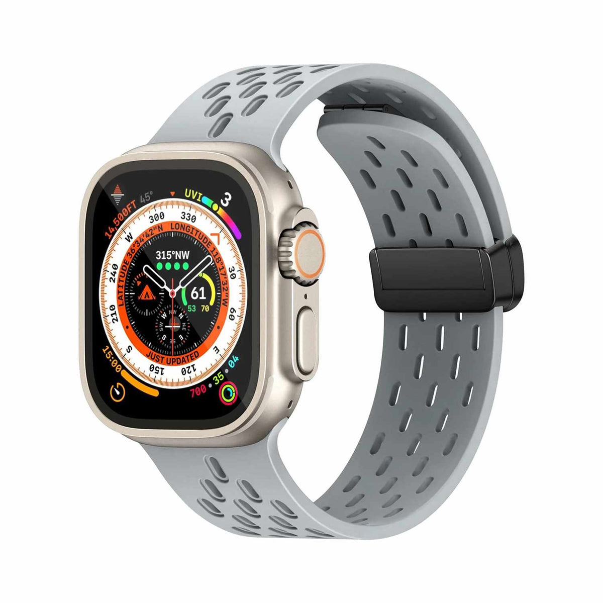 Nimbus9 FlexFit Sport Band Cool Gray for Apple Watch 44/45/46/49mm