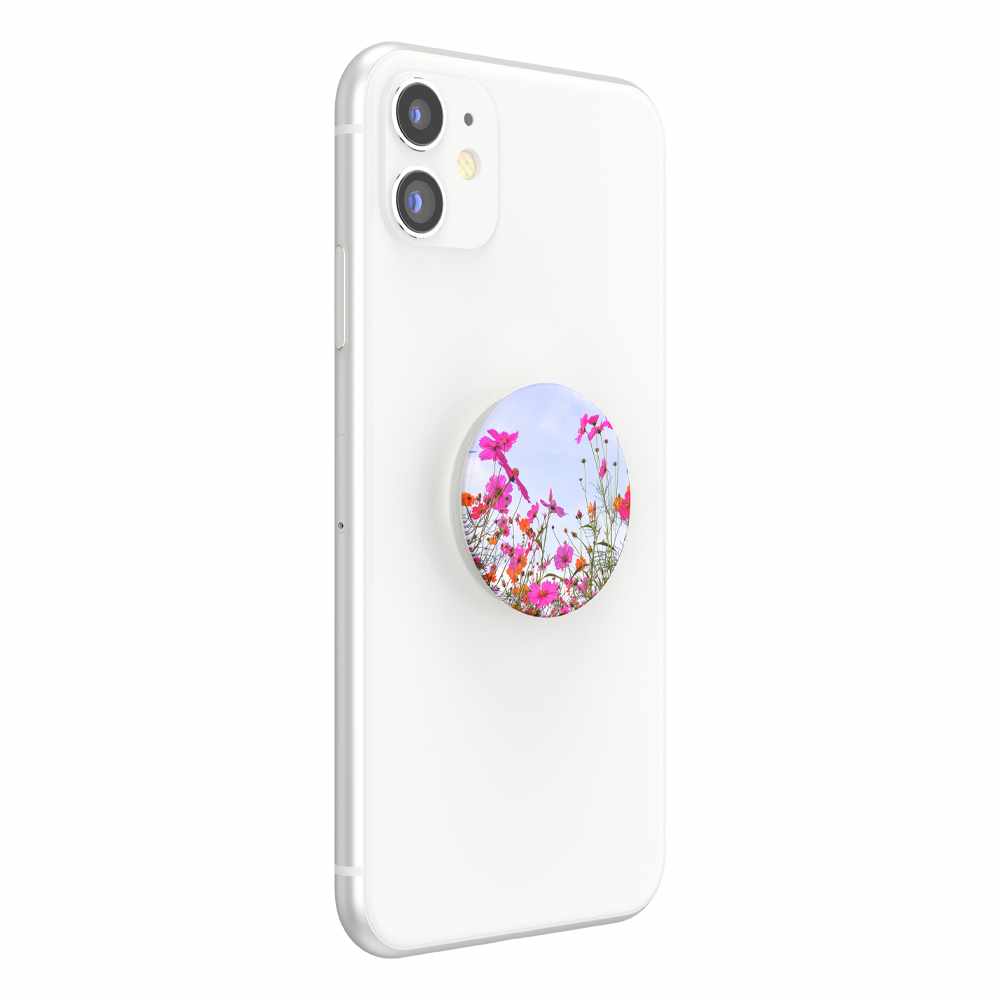 PopSockets PopGrip Fuchsia Bloom Pink