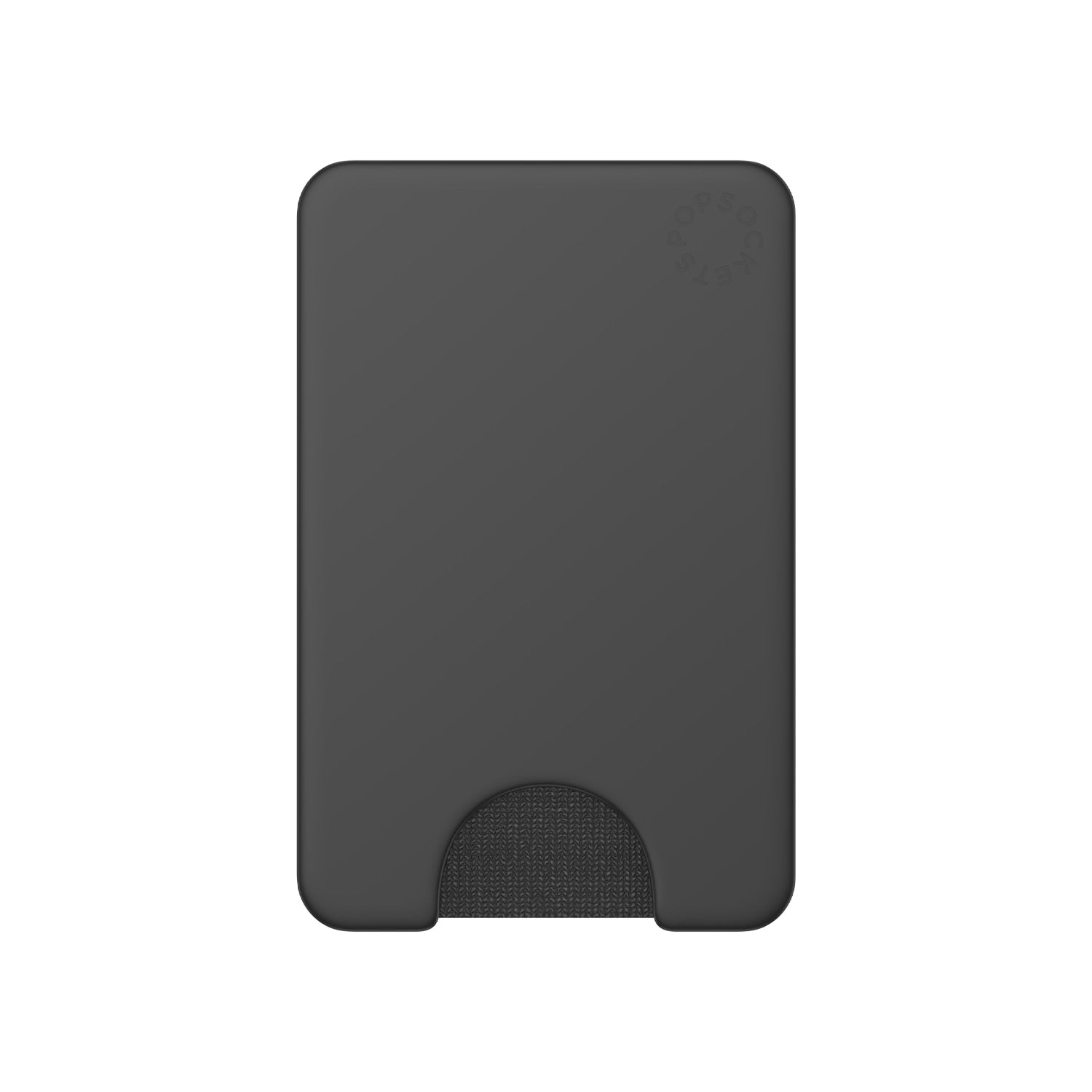 PopSockets PopWallet+ for MagSafe Round with Adapter Ring Black