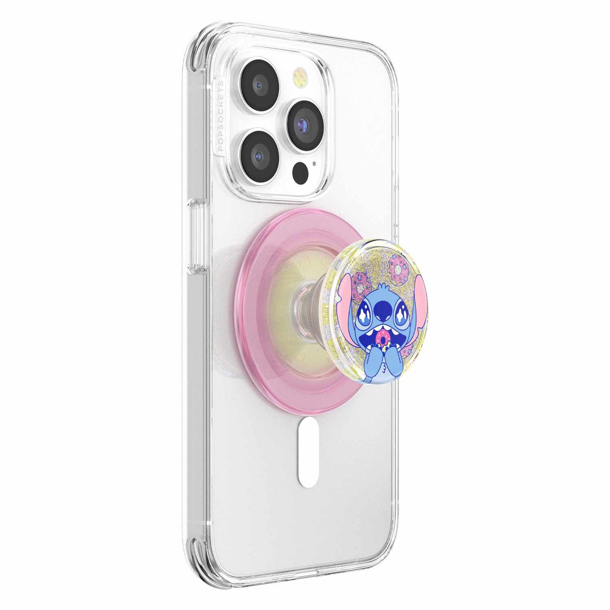 PopSockets PopGrip for MagSafe Round with Adapter Ring Tidepool Stitch Snacks