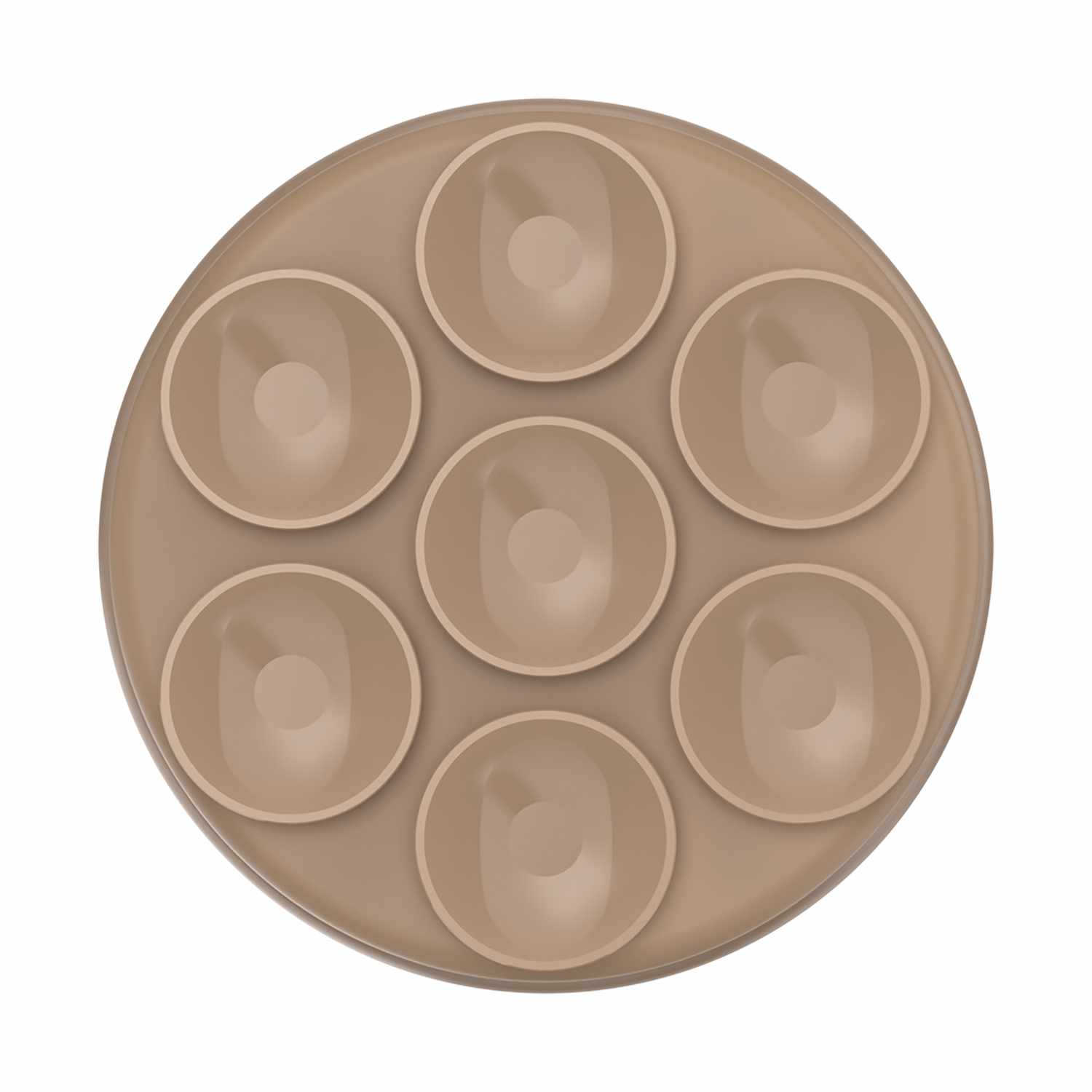 PopSockets PopGrip Suck-Up for MagSafe Round with Adapter Latte Beige
