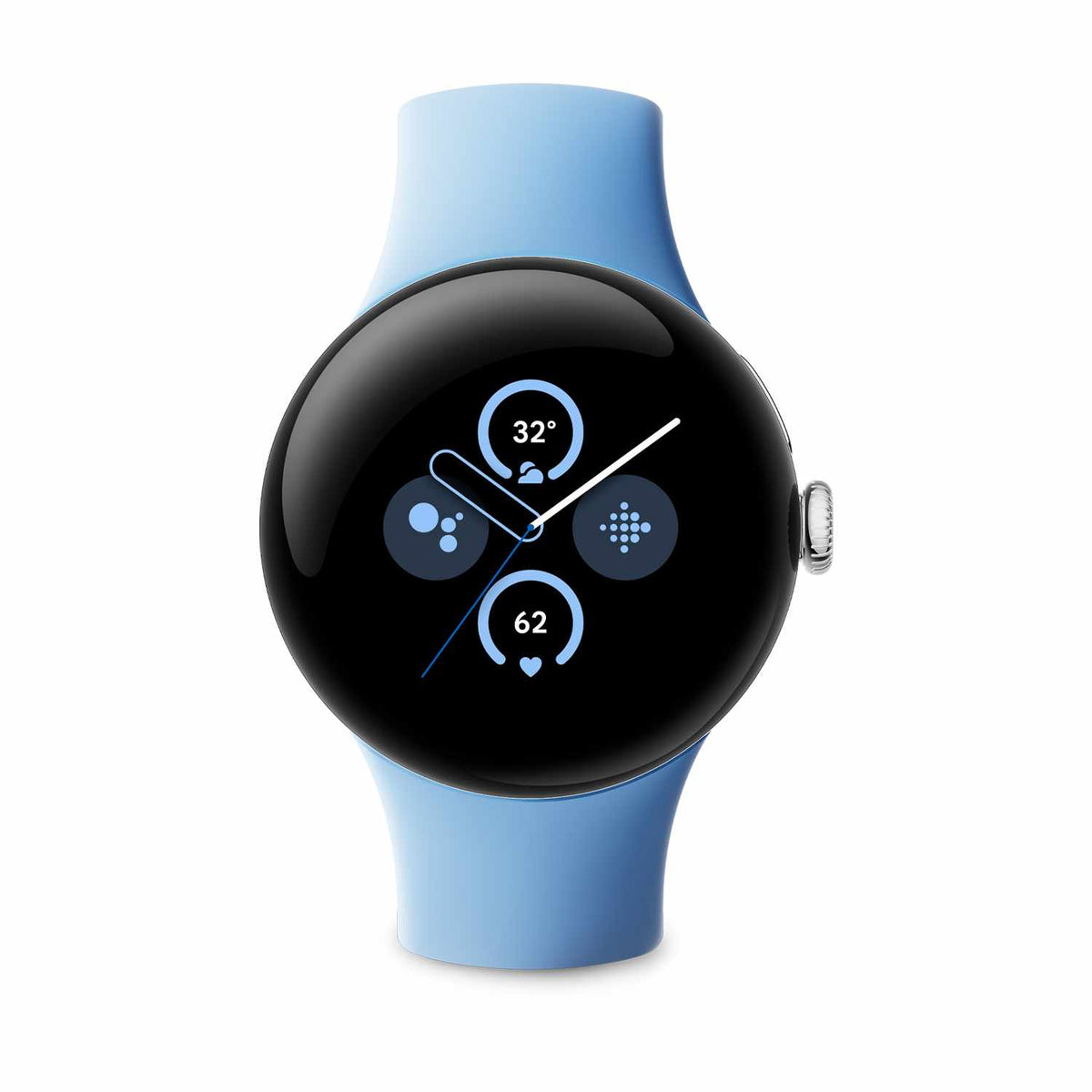 Google GA05032US Pixel Watch 2 Silver/Bay