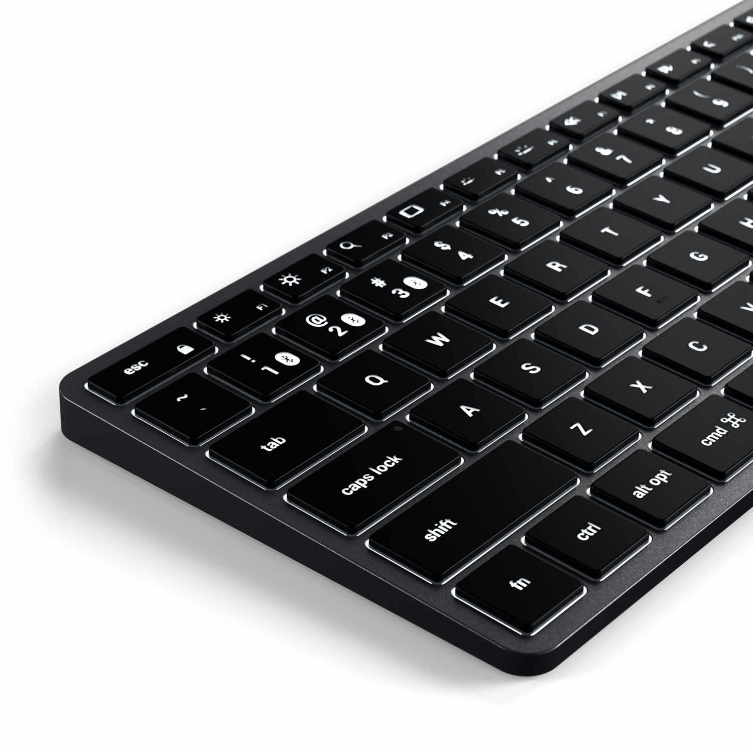 Satechi Slim X1 Backlit Bluetooth Keyboard Space Gray Grey