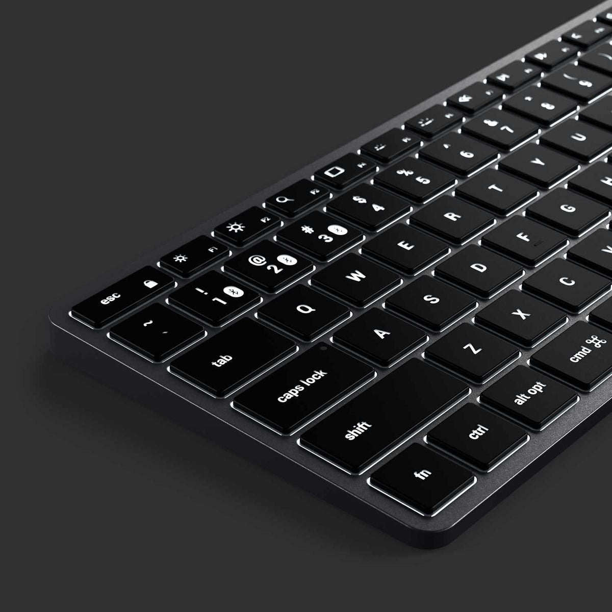 Satechi Slim X1 Backlit Bluetooth Keyboard Space Gray Grey