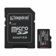 Kingston 512GB microSDXC Canvas Select Plus Gen3 150MB/s A1 Card withAdapter