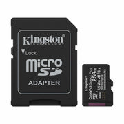 Kingston SDCS3/256GB 256GB microSDXC Canvas Select Plus Gen3 150MB/s A1 Card withAdapter