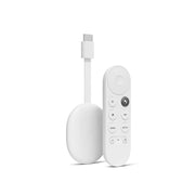 Google GA01919CA Chromecast with Google TV (4K) 2020 Snow