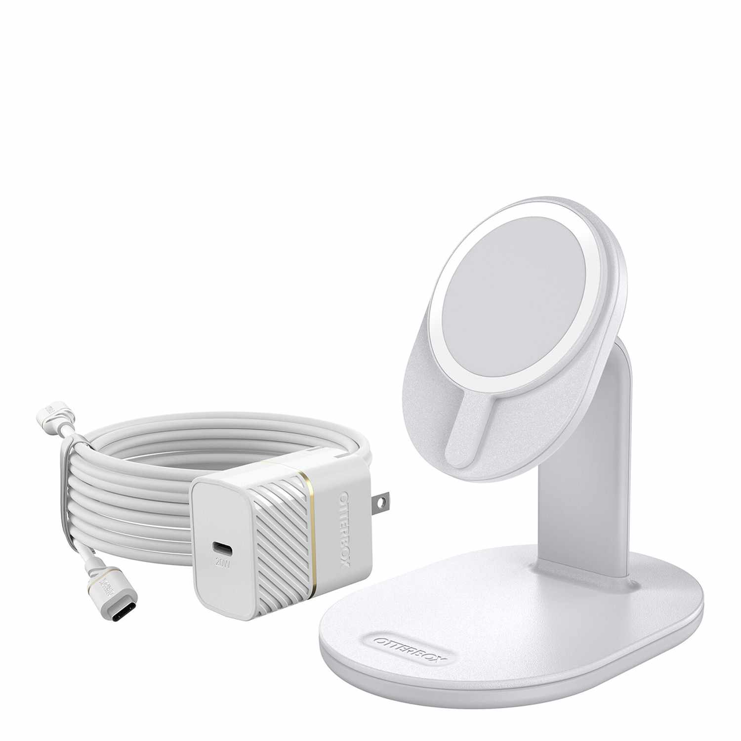 OtterBox Qi Wireless Charging Stand 7.5W White/Lucid Dreamer