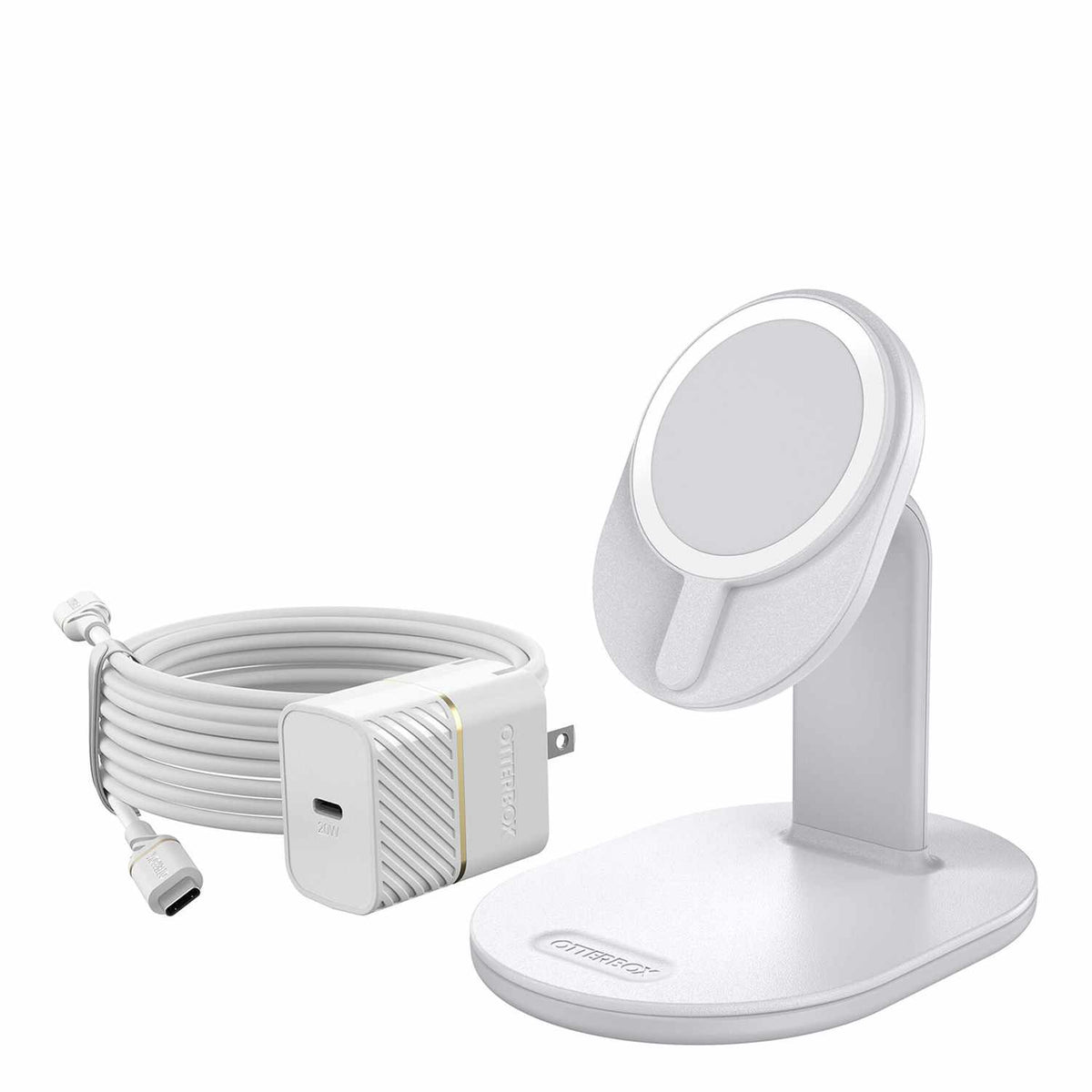 OtterBox Qi Wireless Charging Stand 7.5W White/Lucid Dreamer