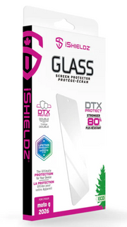 iShieldz Tempered Glass Screen Protector for Moto G 2026