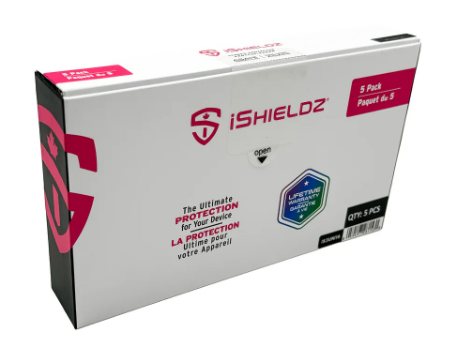 iShieldz - Tempered Glass Universal Install Refill for Samsung S24/S25 (5 Pack)