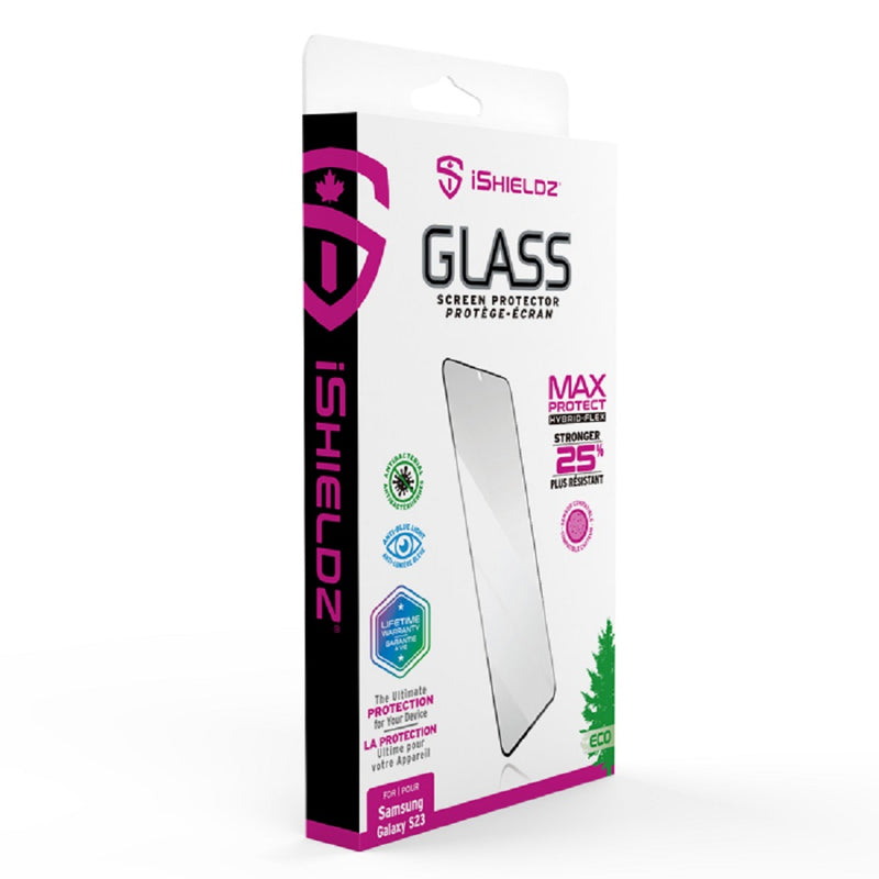 iShieldz - Max Protect Hybrid-Flex Glass Screen Protector for Galaxy S22 / S23 Series