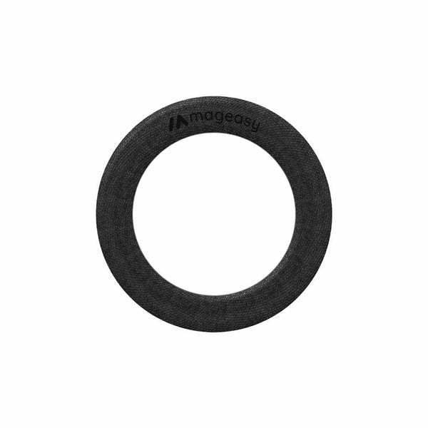 A picture of a black magsafe mounting ring. #color_black