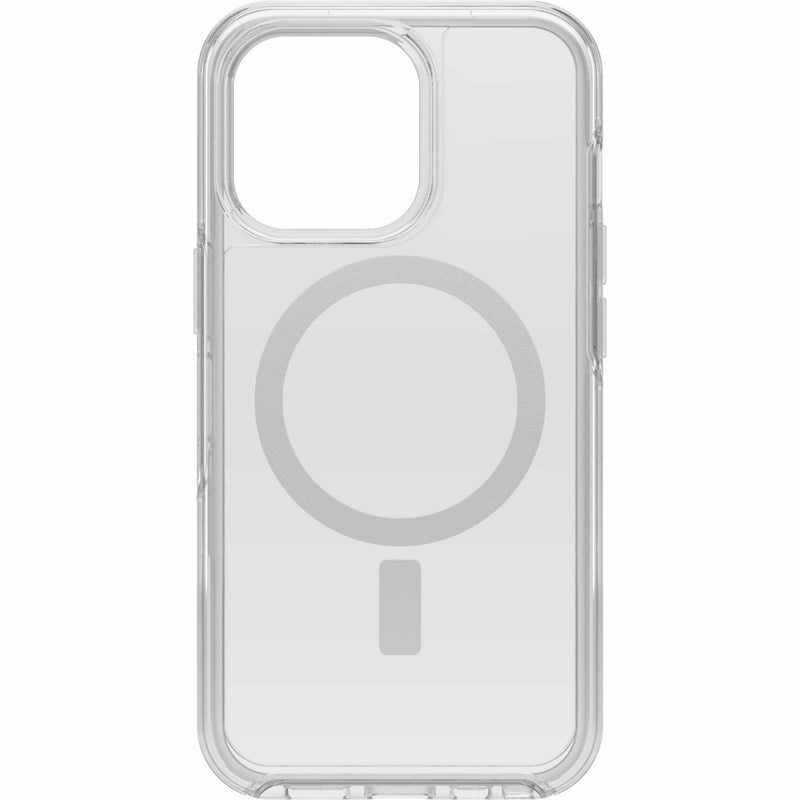 Back view of clear protective Otterbox case.