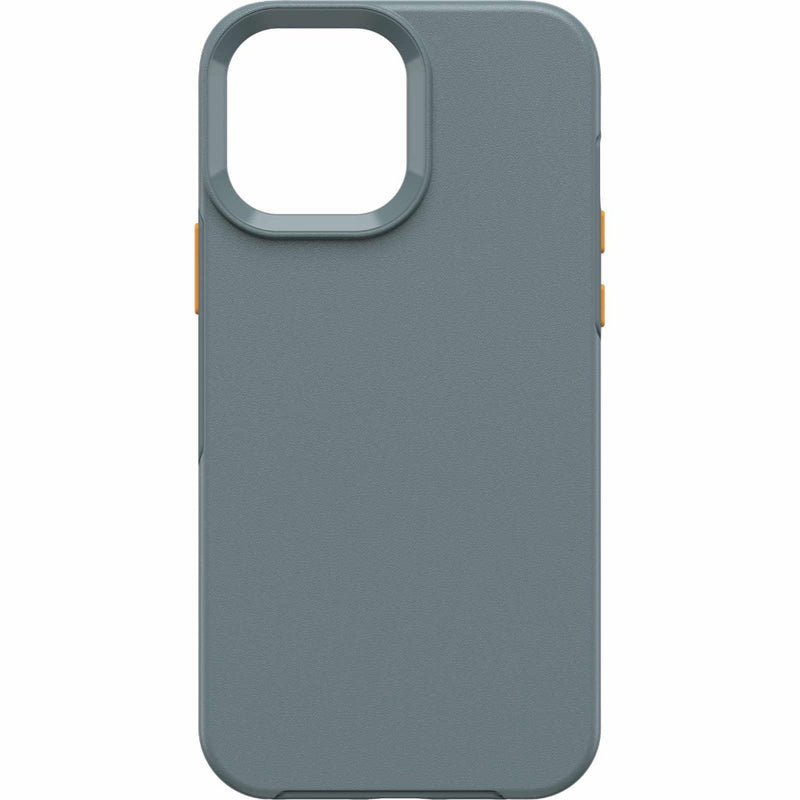 Back view of blue gray LifeProof SEE case.