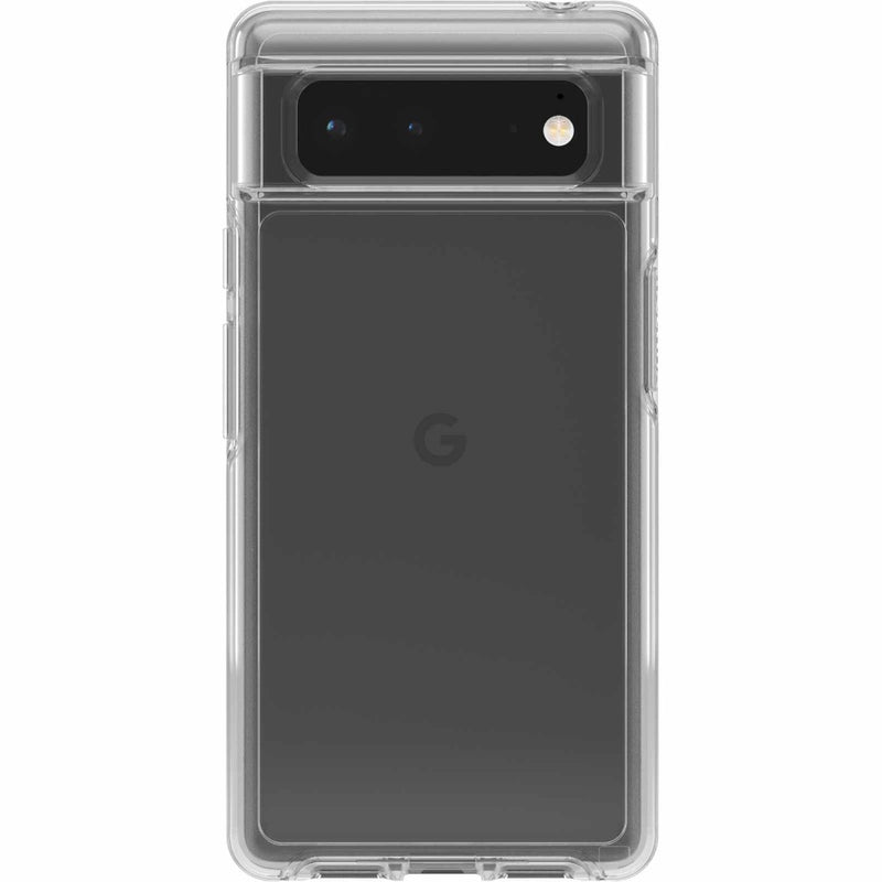Clear Otterbox case for the Google Pixel 6.