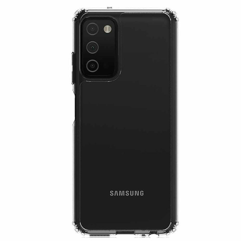 Clear Blue Element Dropzone case for the Samsung Galaxy A03s.