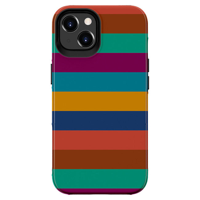 Mist 2X Fashion Case Stripe Pattern for iPhone 14 & 13