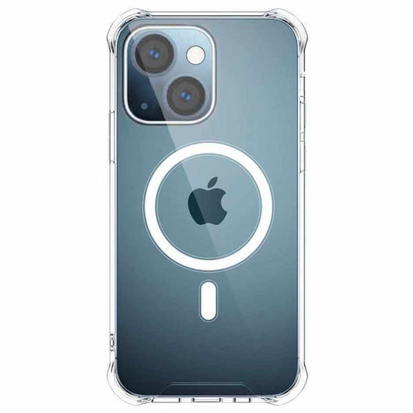 DropZone by Blu Element Rugged Case with Magsafe in Clear for iPhone 14 & 13